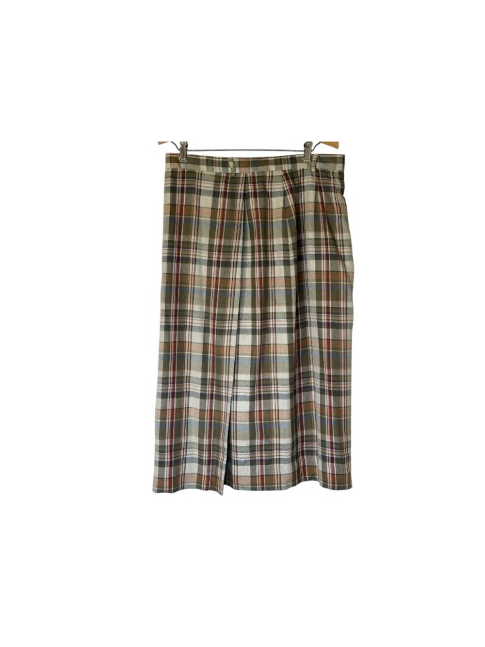 Vintage 90s Pendleton Plaid‎ Pleated Skirt - Size 14 -  Made In USA